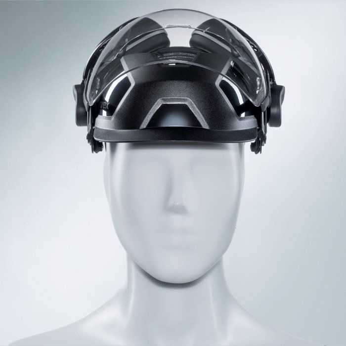 uvex pheos faceguard PC Visier Negro