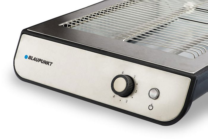 Blaupunkt Tostador Plano Inox 600W - Tostadora Eléctrica de Superficie para Pan, Sandwiches y Tortillas
