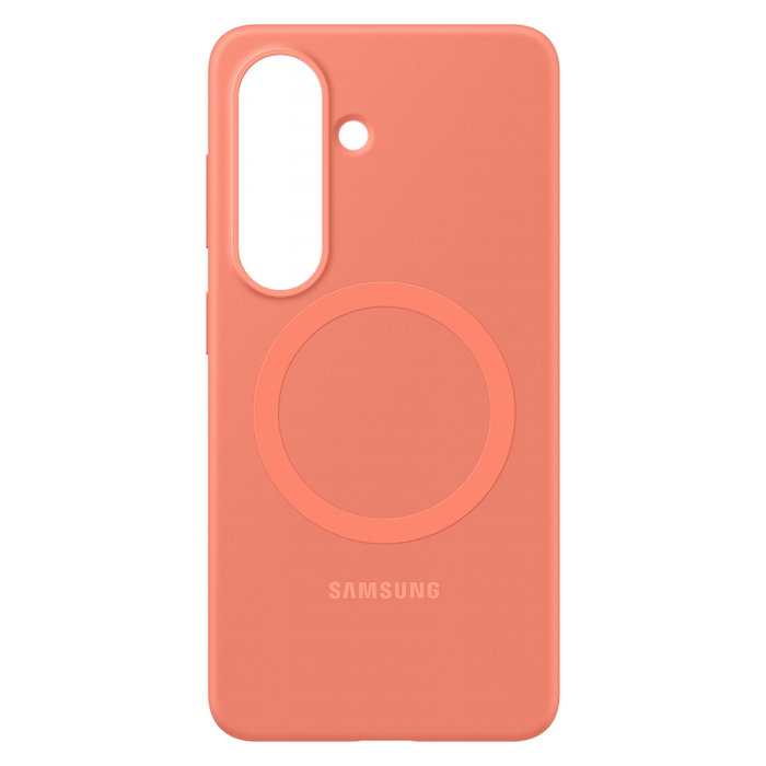 Samsung EF-ES942COEGWW Funda de Silicona Magnética para Samsung S26, Coral Samsung EF-ES942COEGWW Funda de Silicona Magnética para Samsung S26, Coral