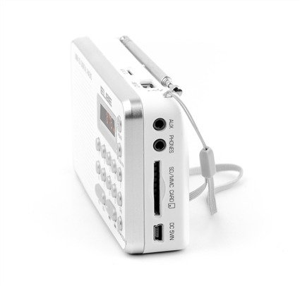 Elbe RF-49 Radio Digital FM Lector MP3 USB Batería Recargable Elbe RF-49 Radio Digital FM Lector MP3 USB Batería Recargable