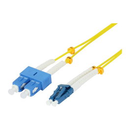 Synergy21 Cable de Fibra Óptica Patch LC-SC 1.5 m OS2 Monomodo 9/125 um G657.A2, LWL-2-Faser-Patchk., S217032