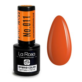 La Rosa Esmalte Semipermanente UV/LED Creme Nº 011 Naranja