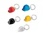 Tarifold Llavero Casco de Seguridad Acrílico Reciclado Pack 5 Unidades Colores Surtidos