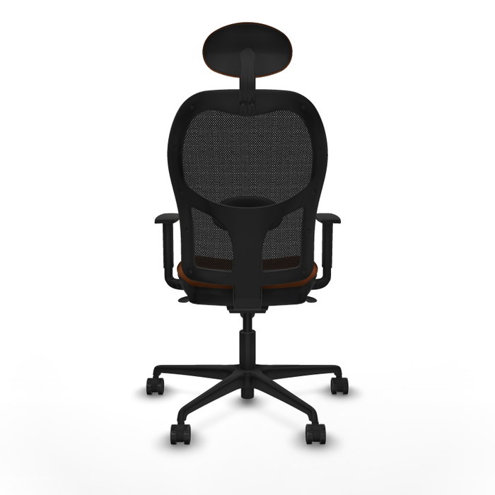 PIQUERAS Y CRESPO Silla de oficina Jorquera Marrón y Negro