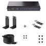 StarTech.com Hub Industrial 16 Puertos USB 3.2 Gen 1 Negro