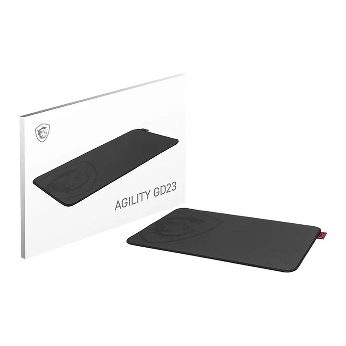 MSI AGILITY GD23 Alfombrilla para ratón para juegos Negro MSI AGILITY GD23 Alfombrilla para ratón para juegos Negro