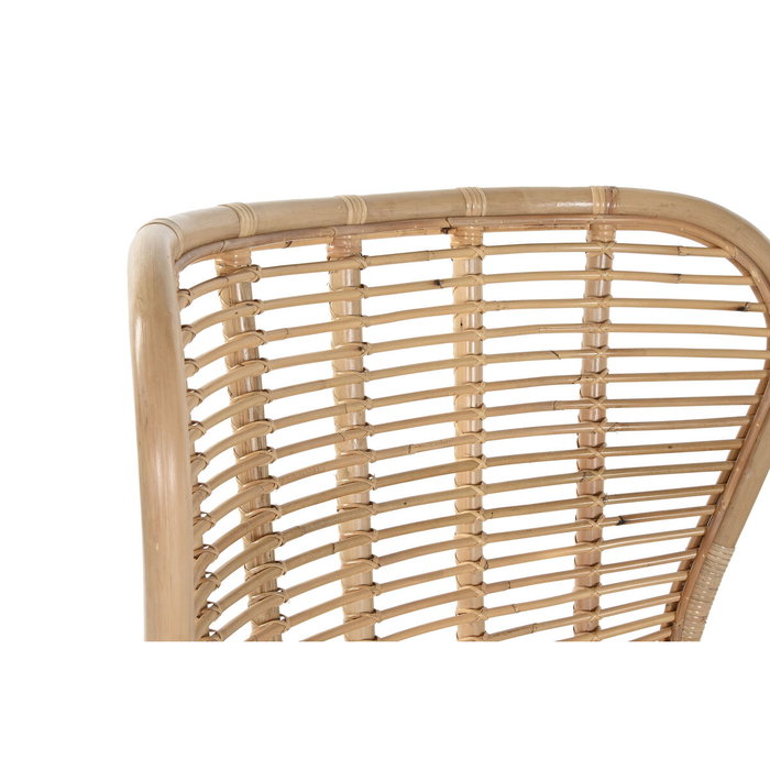 DKD Home Decor Silla de Bambú y Ratán Natural DKD Home Decor Silla de Bambú y Ratán Natural