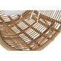 DKD Home Decor Silla de Bambú y Ratán Natural