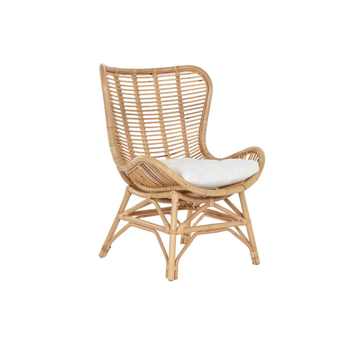 DKD Home Decor Silla de Bambú y Ratán Natural DKD Home Decor Silla de Bambú y Ratán Natural