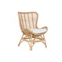 DKD Home Decor Silla de Bambú y Ratán Natural