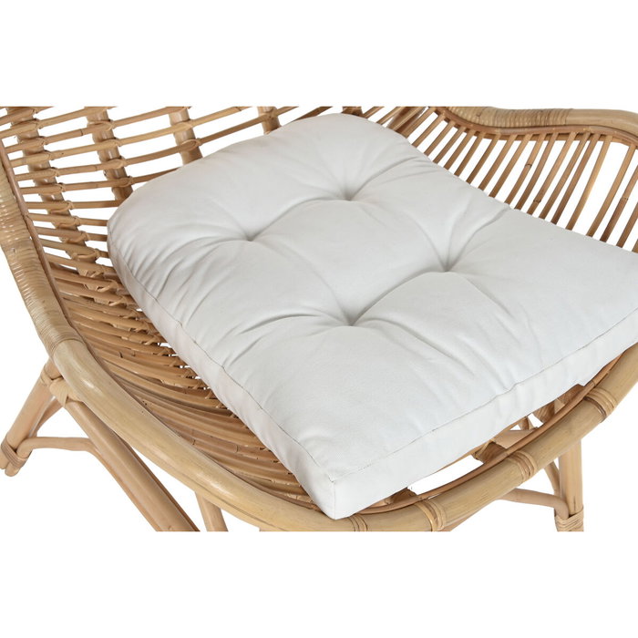 DKD Home Decor Silla de Bambú y Ratán Natural DKD Home Decor Silla de Bambú y Ratán Natural