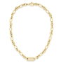 Tommy Hilfiger Collar de Acero Inoxidable Dorado