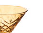 Vivalto Copa Troquelada Martini 220ml Ambar 11.5x14.5x11.5 cm (Set de 24)