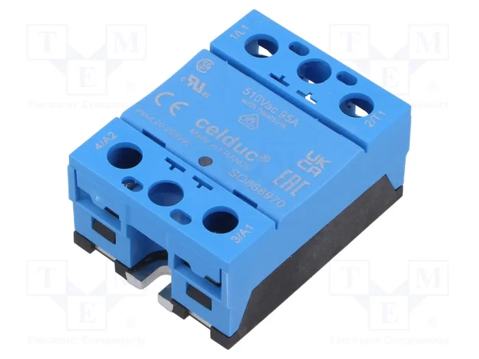 CELDUC Relé de semiconductor monofásico SO8 95A CELDUC Relé de semiconductor monofásico SO8 95A