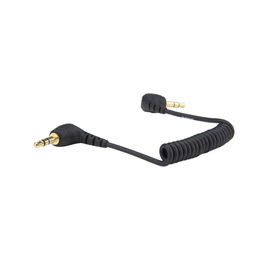 RODE SC2 Cable Patch TRS para iPhone y Cámara DSLR, Extensible 170-400mm, Conectores Acodados