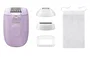 Philips Depiladora Serie 4000 BRE257/00 Púrpura con Accesorios