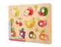 Imaginovo Puzle Infantil de Madera Frutas +18 Meses 10 Piezas 30x22.5x1.5cm