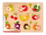 Imaginovo Puzle Infantil de Madera Frutas +18 Meses 10 Piezas 30x22.5x1.5cm