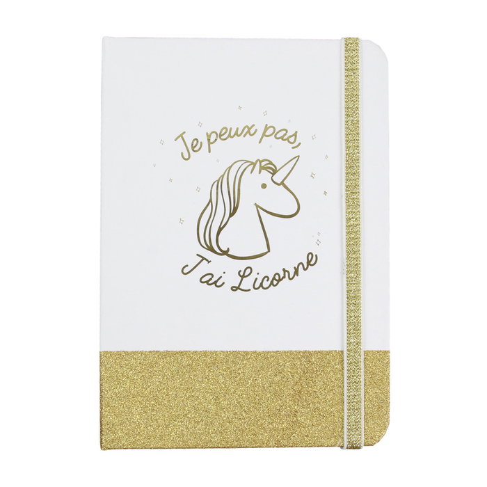 Home Deco Factory Libreta DIN A5 Unicornio Brillante Home Deco Factory Libreta DIN A5 Unicornio Brillante
