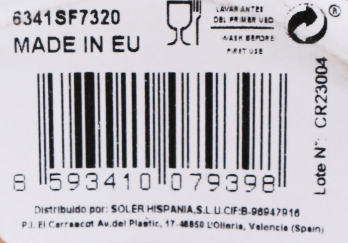 Bohemia Set 6 Copas Champagne Sira 200 cc (4 Cajas)