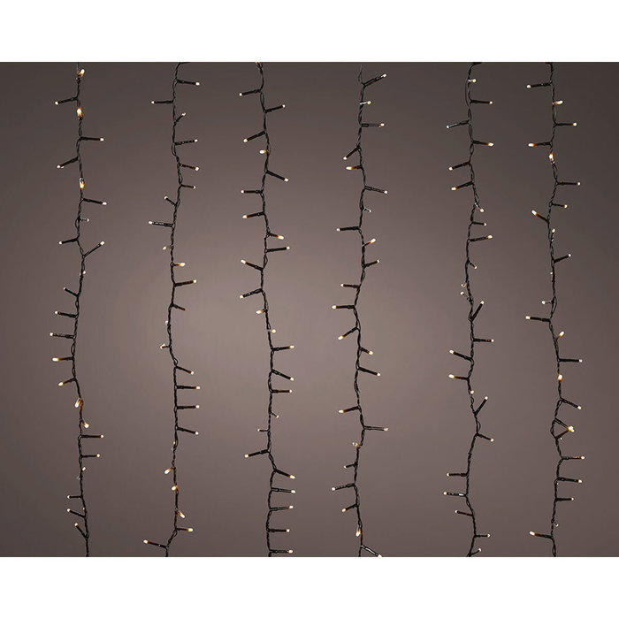 Lumineo Cortina LED Cascada Oro Suave 480 LEDs Lumineo Cortina LED Cascada Oro Suave 480 LEDs