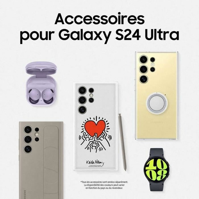 Samsung Galaxy S24 Ultra 256 GB 12 GB RAM Gris Titanio