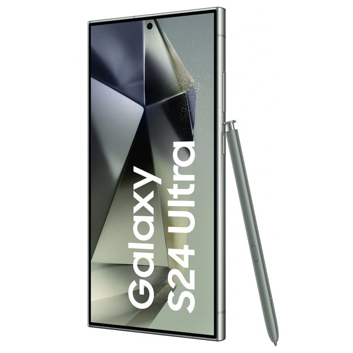 Samsung Galaxy S24 Ultra 256GB 12GB RAM, Smartphone 5G 6.8" Dynamic AMOLED 2X, 200MP Cámara, Snapdragon 8 Gen 3, Resistente IP68, Color Gris Titanio