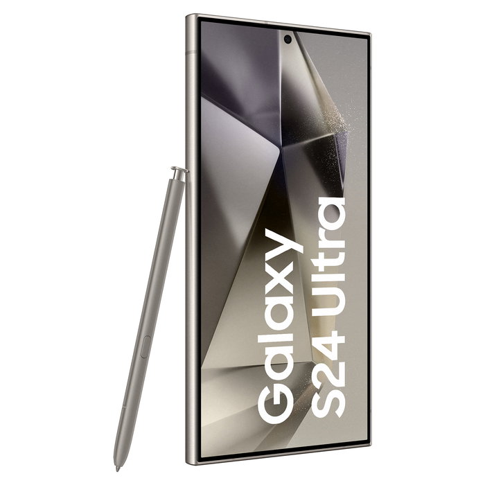 Samsung Galaxy S24 Ultra 256GB 12GB RAM, Smartphone 5G 6.8" Dynamic AMOLED 2X, 200MP Cámara, Snapdragon 8 Gen 3, Resistente IP68, Color Gris Titanio