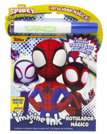 DISNEY LIBROS Spidey y su superequipo. Rotulador mágico