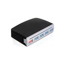 DeLOCK 61898 Hub USB 3.0 de 4 Puertos con Puerto de Alimentación