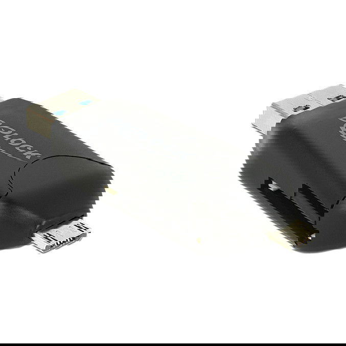 DeLOCK Lector de Tarjetas USB 3.2 Gen 1 91734 para SD / MMC / MicroSD con Interfaz Micro-USB OTG, 5 Gbps, Negro