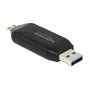 DeLOCK 91734 Lector de tarjetas Micro USB OTG / USB 5 Gbps Typ-A