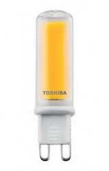 Toshiba Bombilla LED G9 de Filamento 4.2W 4000K