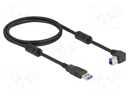 DeLOCK Cable USB 5 Gbps Tipo-A a Tipo-B 90° derecha 1 m