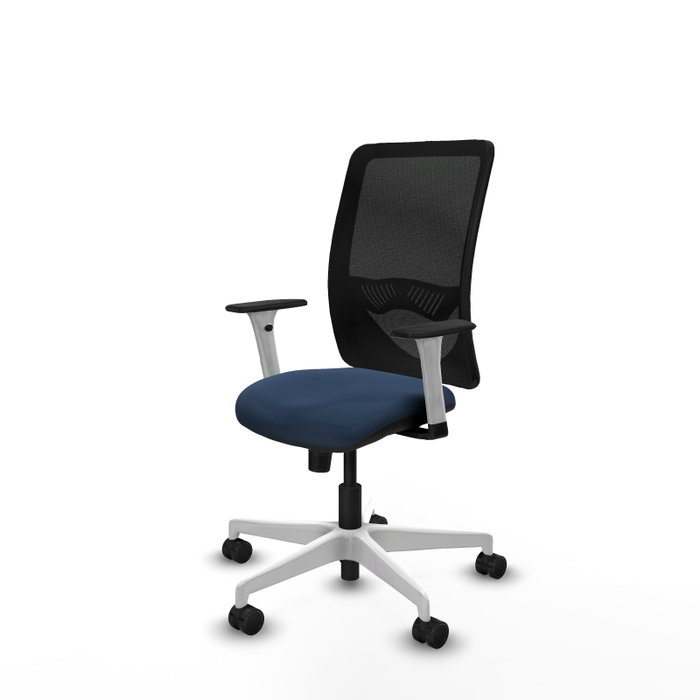 PIQUERAS Y CRESPO Silla de oficina Zulema Azul marino y Negro PIQUERAS Y CRESPO Silla de oficina Zulema Azul marino y Negro