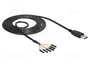 DeLOCK Convertidor USB 2.0 a TTL 3,3 V con 6 pines, 1,8 m