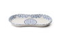 Hermia N25003 Vajilla de Porcelana 27 Piezas Azul y Blanco Apta para Lavavajillas y Microondas Elegante Duradera