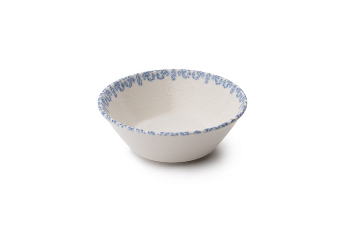 Hermia N25003 Vajilla de Porcelana 27 Piezas Azul y Blanco Apta para Lavavajillas y Microondas Elegante Duradera