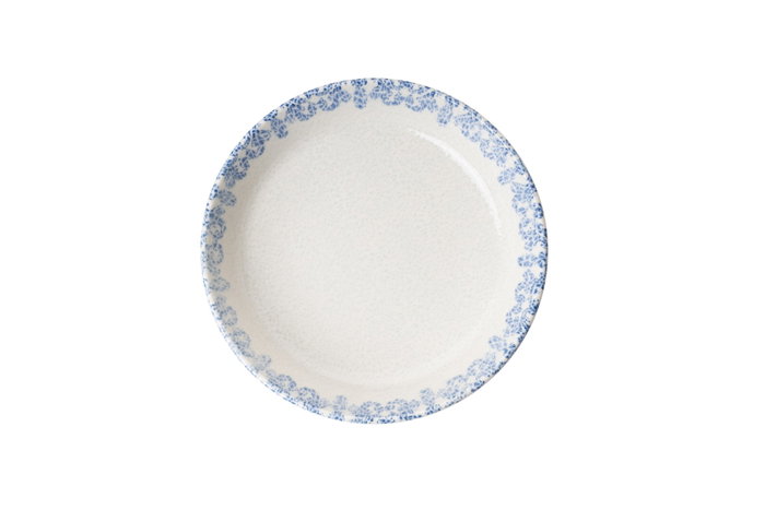 Hermia N25003 Vajilla de Porcelana 27 Piezas Azul y Blanco Apta para Lavavajillas y Microondas Elegante Duradera