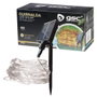 Bambasy Guirnalda LED solar 5M 8 funciones Luz fría