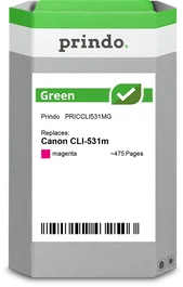 Prindo Cartucho de tinta PRICCLI531MG Green