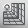 Joseph Joseph SinkSaver Grey Adjustable Sink Mat