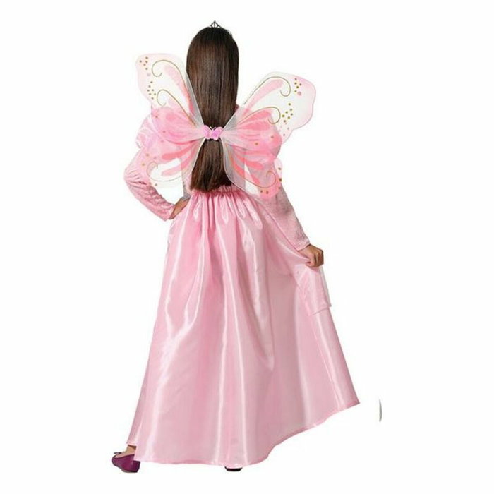 Disfraz Hada Madrina Rosa Infantil 3-4 Años - Vestido y Alas - Fantasía
