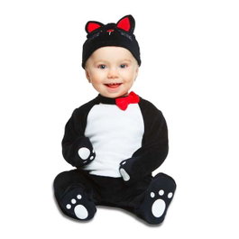 My Other Me Disfraz bebé Gatito Negro Cotton Talla 0-6 meses