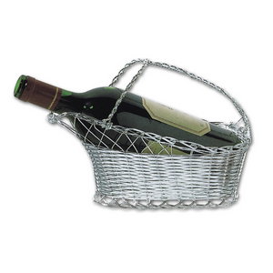 CONTACTO BANDER Portabotellas Rioja Plateado - Orfebrería, Portabotellas