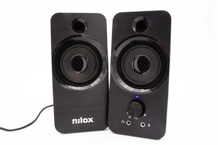 Nilox Altavoces 6W USB Negro NXAPC02