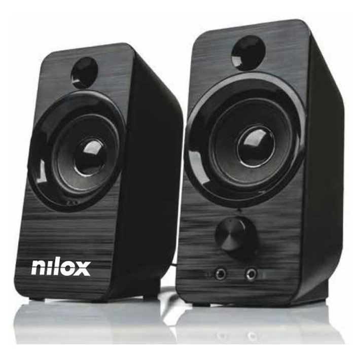 Nilox Altavoces 6W USB Negro NXAPC02