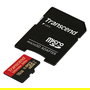 Transcend 16GB SDHC UHS1 600x MicroSD Card con Adaptador Clase 10