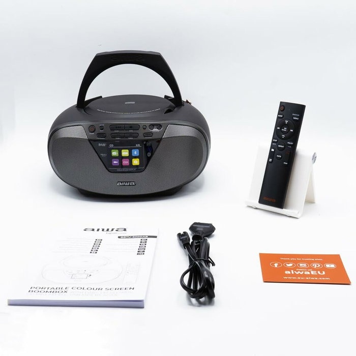 Radio CD MP3 Aiwa BBTU500DAB/BK Negro FM Radio CD MP3 Aiwa BBTU500DAB/BK Negro FM