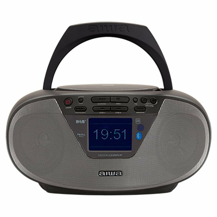 Radio CD MP3 Aiwa BBTU500DAB/BK Negro FM Radio CD MP3 Aiwa BBTU500DAB/BK Negro FM